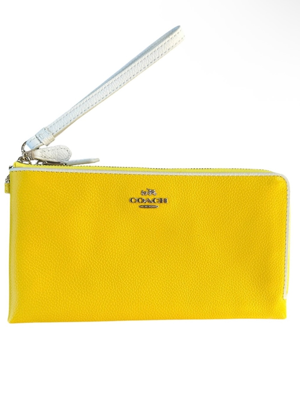 Coach Doubled Zip Wristlet Wallet